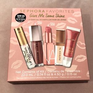 SEPHORA FAVORITES, Give Me Some Shine Collection- LIP Samples Brand New In Box